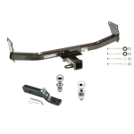 Custom Fit Trailer Hitch 2" Drop Ball-Mount w/ Pin/Clip 1-7/8" and 2" Chrome Ball Installation Hardware Installation Instructions 75712 23 63845 63816 Draw-Tite Trailer Tow Hitch 07-17 Jeep Compass Patriot Receiver 1-7/8" and 2" Trailer Tow Hitch For 07-17 Jeep Compass Patriot Receiver w/ 1-7/8" and 2" Ball
