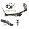 Trailer Tow Hitch For 14-24 Dodge Durango Complete Package w/ Wiring and 1-7/8" Ball