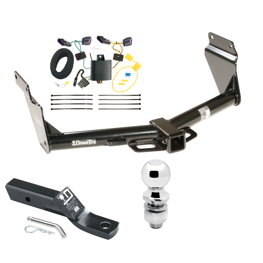 Trailer Tow Hitch For 1421 Dodge Durango Complete Package