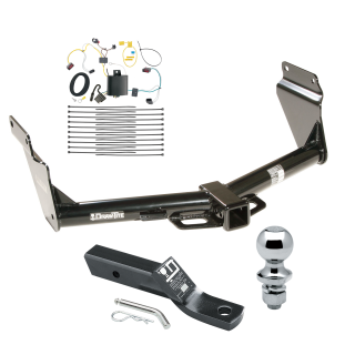 Custom Fit Trailer Hitch Wiring Harness (Plug & Play) 2" Drop Ball-Mount w/ Pin/Clip 1-7/8" Chrome Ball Installation Hardware Installation Instructions 75713 118727 23 63816 Draw-Tite Trailer Tow Hitch 14-21 Jeep Grand Cherokee EcoDiesel Co Trailer Tow Hitch For 14-21 Jeep Grand Cherokee EcoDiesel Complete Package w/ Wiring and 1-7/8" Ball