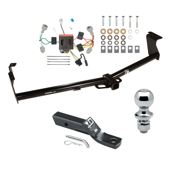 Custom Fit Trailer Hitch Wiring Harness (Plug & Play) 2" Drop Ball-Mount w/ Pin/Clip 1-7/8" Chrome Ball Installation Hardware Installation Instructions 75714 118547 23 63816 Draw-Tite Trailer Tow Hitch 11-16 Nissan Quest Complete Package Wi Trailer Tow Hitch For 11-16 Nissan Quest Complete Package w/ Wiring and 1-7/8" Ball
