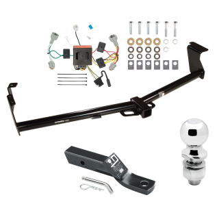 Custom Fit Trailer Hitch Wiring Harness (Plug & Play) 2" Drop Ball-Mount w/ Pin/Clip 2" Chrome Ball Installation Hardware Installation Instructions 75714 118547 23 63845 Draw-Tite Trailer Tow Hitch 11-16 Nissan Quest Complete Package Wiring Trailer Tow Hitch For 11-16 Nissan Quest Complete Package w/ Wiring and 2" Ball