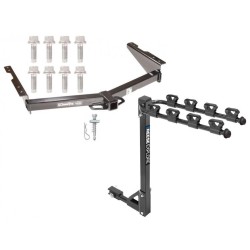 Trailer Tow Hitch w/ 4 Bike Rack For 12-22 Nissan NV1500 NV2500 NV3500 tilt away adult or child arms fold down carrier Trailer Tow Hitch w/ 4 Bike Rack For 12-22 Nissan NV1500 NV2500 NV3500 tilt away adult or child arms fold down carrier