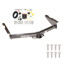 Trailer Tow Hitch For 12-22 Nissan NV1500 NV2500 NV3500 w/ Wiring Harness Kit Trailer Tow Hitch For 12-22 Nissan NV1500 NV2500 NV3500 w/ Wiring Harness Kit
