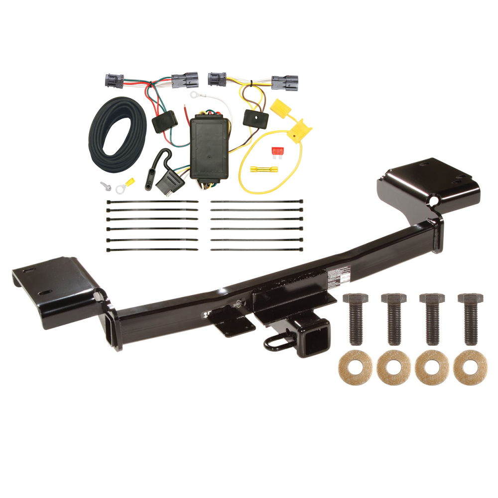 Custom Fit Trailer Hitch Wiring Harness (Plug & Play) Installation Hardware Installation Instructions 75717 118501 Draw-Tite Trailer Tow Hitch 10-15 Hyundai Tuscon Wiring Harness Kit 10 11 12 13 14 15 2010 2011 2012 2013 2014 2015 Trailer Tow Hitch For 10-15 Hyundai Tuscon w/ Wiring Harness Kit