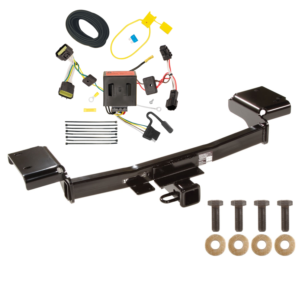 Custom Fit Trailer Hitch Wiring Harness (Plug & Play) Installation Hardware Installation Instructions 75717 118526 Draw-Tite Trailer Tow Hitch 11-16 KIA Sportage Wiring Harness Kit 11 12 13 14 15 16 2011 2012 2013 2014 2015 2016 Trailer Tow Hitch For 11-16 KIA Sportage w/ Wiring Harness Kit