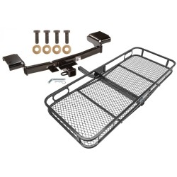 Trailer Tow Hitch For 10-15 Hyundai Tucson 11-16 Kia Sportage Basket Cargo Carrier Platform w/ Hitch Pin