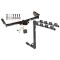 Custom Fit Trailer Hitch 4 Bike Carrier Security J-Pin Rubber Hitch Plug Cover Installation Hardware Installation Instructions 75725 1393100G 63201 7010 Draw-Tite Trailer Tow Hitch 4 Bike Rack 02-06 Chevy Avalanche Suburban Tahoe GMC Yukon Escalade tilt Trailer Tow Hitch w/ 4 Bike Rack For 02-06 Chevy Avalanche Suburban Tahoe GMC Yukon Escalade tilt away adult or child arms fold down carrier w/ Lock and Cover