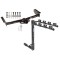 Trailer Tow Hitch For 02-06 Chevy Avalanche Suburban Tahoe GMC Yukon Escalade w/ 4 Bike Carrier Rack