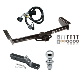 Custom Fit Trailer Hitch Wiring Harness (Plug & Play) 2" Drop Ball-Mount w/ Pin/Clip 1-7/8" Chrome Ball Installation Hardware Installation Instructions 75725 118384 23 63816 Draw-Tite Trailer Tow Hitch 00-06 Chevy GMC Tahoe Yukon XL Denali Trailer Tow Hitch For 00-06 Chevy GMC Tahoe Yukon XL Denali Suburban 1500 2500 Complete Package w/ Wiring and 1-7/8" Ball