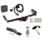 Custom Fit Trailer Hitch Wiring Harness (Plug & Play) 2" Drop Ball-Mount w/ Pin/Clip 2" Chrome Ball Security Lock Pin Rubber Hitch Plug Cover Installation Hardware Installation Instructions 75725 118384 23 63845 580407 7010 Draw-Tite Traile Trailer Tow Hitch For 00-06 Chevy GMC Tahoe Yukon XL Denali Suburban 1500 2500 Deluxe Package Wiring 2" Ball and Lock