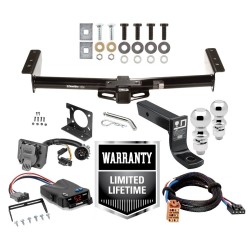 Trailer Hitch Brake Control For 00-02 Suburban Tahoe Yukon 2002 Escalade Avalanche w/ Plug Play Wiring 2" and 2- 5/16" Ball 4" Drop Mount 7-Way Pin Blade RV Controller  Trailer Hitch Brake Control For 00-02 Suburban Tahoe Yukon 2002 Escalade Avalanche w/ Plug Play Wiring 2" and 2- 5/16" Ball 4" Drop Mount 7-Way Pin Blade RV Controller