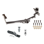 Custom Fit Trailer Hitch 2" Drop Ball-Mount w/ Pin/Clip 1-7/8" and 2" Chrome Ball Installation Hardware Installation Instructions 75726 23 63845 63816 Draw-Tite Trailer Tow Hitch 08-13 Toyota Highlander Receiver 1-7/8" and 2" Bal Trailer Tow Hitch For 08-13 Toyota Highlander Receiver w/ 1-7/8" and 2" Ball