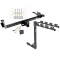Custom Fit Trailer Hitch 4 Bike Carrier Security J-Pin Rubber Hitch Plug Cover Installation Hardware Installation Instructions 75730 1393100G 63201 7010 Draw-Tite Trailer Tow Hitch 4 Bike Rack 08-14 Toyota Hilux tilt away adult or child arms fold down ca Trailer Tow Hitch w/ 4 Bike Rack For 08-14 Toyota Hilux tilt away adult or child arms fold down carrier w/ Lock and Cover