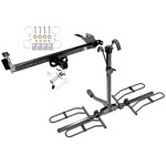 Custom Fit Trailer Hitch 2 Bike Carrier Rail Rack Anti Rattle Device w/ 2 Keys Installation Hardware Installation Instructions 75730 63134 63100 Draw-Tite Trailer Tow Hitch 08-14 Toyota Hilux Platform Style 2 Bike Rack Anti Rattle Hitch Lock 08 09 10 11 Trailer Tow Hitch For 08-14 Toyota Hilux Platform Style 2 Bike Rack w/ Anti Rattle Hitch Lock