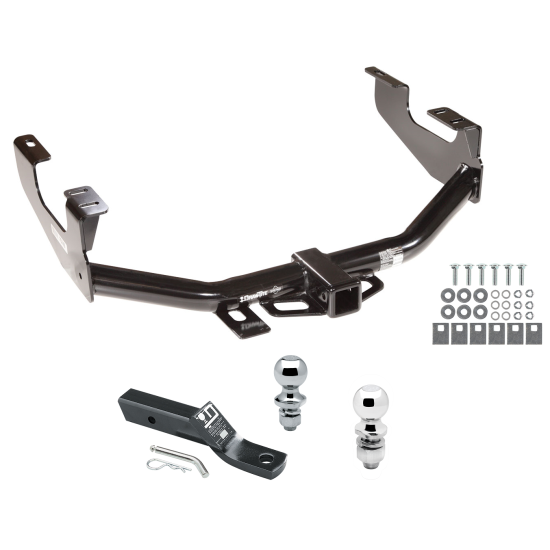 Custom Fit Trailer Hitch 2" Drop Ball-Mount w/ Pin/Clip 1-7/8" and 2" Chrome Ball Installation Hardware Installation Instructions 75740 23 63845 63816 Draw-Tite Trailer Tow Hitch 97-03 F150 2004 Heritage 97-07 F250 F350 Receiver 1-7/8" Trailer Tow Hitch For 97-03 Ford F150 2004 Heritage 97-07 F250 F350 Receiver w/ 1-7/8" and 2" Ball
