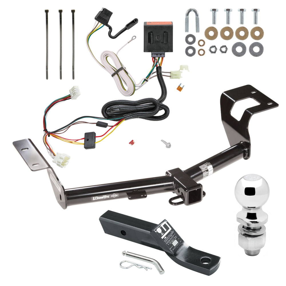 Custom Fit Trailer Hitch Wiring Harness (Plug & Play) 2" Drop Ball-Mount w/ Pin/Clip 2" Chrome Ball Installation Hardware Installation Instructions 75742 118561 23 63845 Draw-Tite Trailer Tow Hitch 12-16 Honda CR-V Complete Package Wiring a Trailer Tow Hitch For 12-16 Honda CR-V Complete Package w/ Wiring and 2" Ball