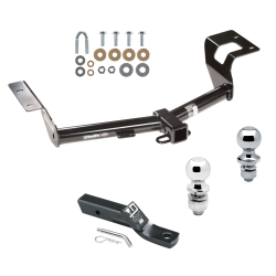 Trailer Tow Hitch For 12-16 Honda CR-V Receiver w/ 1-7/8" and 2" Ball Trailer Tow Hitch For 12-16 Honda CR-V Receiver w/ 1-7/8" and 2" Ball