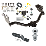 Custom Fit Trailer Hitch Wiring Harness (Plug & Play) 2" Drop Ball-Mount w/ Pin/Clip 1-7/8" Chrome Ball Installation Hardware Installation Instructions 75751 118551 23 63816 Draw-Tite Trailer Tow Hitch 08-12 Escape Mazda Tribute 05-11 Mercu Trailer Tow Hitch For 08-12 Ford Escape Mazda Tribute 05-11 Mercury Mariner Complete Package w/ Wiring and 1-7/8" Ball
