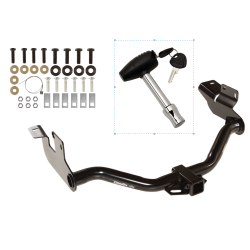 Trailer Tow Hitch For 05-12 Ford Escape Mazda Tribute Mercury Mariner w/ Security Lock Pin Key Trailer Tow Hitch For 05-12 Ford Escape Mazda Tribute Mercury Mariner w/ Security Lock Pin Key