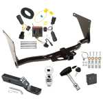 Trailer Tow Hitch For 13-16 Ford Escape Deluxe Package Wiring 2" Ball and Lock