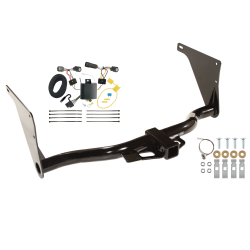 Trailer Tow Hitch For 17-18 Ford Escape w/ Wiring Harness Kit Trailer Tow Hitch For 17-18 Ford Escape w/ Wiring Harness Kit
