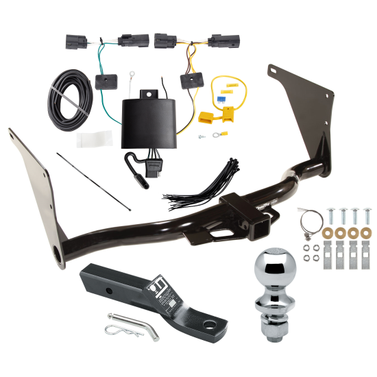 Custom Fit Trailer Hitch Wiring Harness (Plug & Play) 2" Drop Ball-Mount w/ Pin/Clip 1-7/8" Chrome Ball Installation Hardware Installation Instructions 75758 118802 23 63816 Draw-Tite Trailer Tow Hitch 2019 Escape Complete Package Wiring an Trailer Tow Hitch For 2019 Ford Escape Complete Package w/ Wiring and 1-7/8" Ball