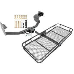 Trailer Tow Hitch For 13-18 Hyundai Santa Fe Sport Kia Sorento Basket Cargo Carrier Platform w/ Hitch Pin Trailer Tow Hitch For 13-18 Hyundai Santa Fe Sport Kia Sorento Basket Cargo Carrier Platform w/ Hitch Pin