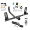 Custom Fit Trailer Hitch Wiring Harness (Requires Splicing) 2" Drop Ball-Mount w/ Pin/Clip 2" Chrome Ball Installation Hardware Installation Instructions 75774 119191 23 63845 Draw-Tite Trailer Tow Hitch 10-15 Mercedes-Benz GLK350 Complete Pack Trailer Tow Hitch For 10-15 Mercedes-Benz GLK350 Complete Package w/ Wiring and 2" Ball