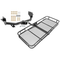 Trailer Tow Hitch For 13-18 Hyundai Santa Fe 6/7 Passenger 2019 XL ONLY Basket Cargo Carrier Platform w/ Hitch Pin Trailer Tow Hitch For 13-18 Hyundai Santa Fe 6/7 Passenger 2019 XL ONLY Basket Cargo Carrier Platform w/ Hitch Pin