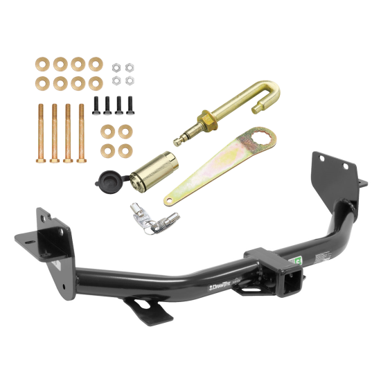 Trailer Tow Hitch For 13-18 Hyundai Santa Fe 6/7 Passenger 2019 XL ONLY Class 3 2" Receiver w/ J-Pin Anti-Rattle Lock