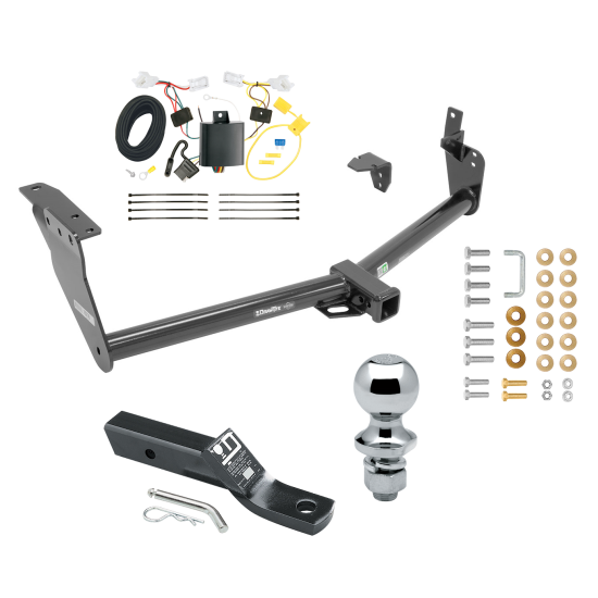 Custom Fit Trailer Hitch Wiring Harness (Plug & Play) 2" Drop Ball-Mount w/ Pin/Clip 1-7/8" Chrome Ball Installation Hardware Installation Instructions 75778 118593 23 63816 Draw-Tite Trailer Tow Hitch 09-13 Infiniti FX35 FX37 FX50 Complete Trailer Tow Hitch For 09-13 Infiniti FX35 FX37 FX50 Complete Package w/ Wiring and 1-7/8" Ball