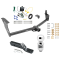 Custom Fit Trailer Hitch Wiring Harness (Requires Splicing) 2" Drop Ball-Mount w/ Pin/Clip 2" Chrome Ball Installation Hardware Installation Instructions 75778 119148 23 63845 Draw-Tite Trailer Tow Hitch 14-17 Infiniti QX70 Complete Package Wir Trailer Tow Hitch For 14-17 Infiniti QX70 Complete Package w/ Wiring and 2" Ball
