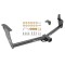 Trailer Tow Hitch For 09-17 Infiniti FX35 FX50 QX70 FX37 Platform Style 2 Bike Rack w/ Anti Rattle Hitch Lock