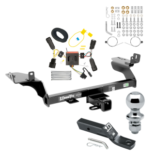Custom Fit Trailer Hitch Wiring Harness (Plug & Play) 2" Drop Ball-Mount w/ Pin/Clip 1-7/8" Chrome Ball Installation Hardware Installation Instructions 75782 118566 23 63816 Draw-Tite Trailer Tow Hitch 13-16 Escape Complete Package Wiring a Trailer Tow Hitch For 13-16 Ford Escape Complete Package w/ Wiring and 1-7/8" Ball
