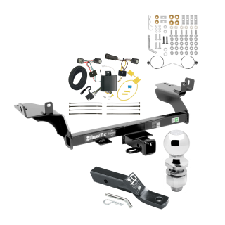 Custom Fit Trailer Hitch Wiring Harness (Plug & Play) 2" Drop Ball-Mount w/ Pin/Clip 2" Chrome Ball Installation Hardware Installation Instructions 75782 118715 23 63845 Draw-Tite Trailer Tow Hitch 17-18 Escape Complete Package Wiring and 2 Trailer Tow Hitch For 17-18 Ford Escape Complete Package w/ Wiring and 2" Ball