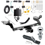 Custom Fit Trailer Hitch Wiring Harness (Plug & Play) 2" Drop Ball-Mount w/ Pin/Clip 1-7/8" Chrome Ball Installation Hardware Installation Instructions 75782 118802 23 63816 Draw-Tite Trailer Tow Hitch 2019 Escape Complete Package Wiring an Trailer Tow Hitch For 2019 Ford Escape Complete Package w/ Wiring and 1-7/8" Ball