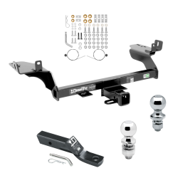 Trailer Tow Hitch For 13-19 Ford Escape Receiver w/ 1-7/8" and 2" Ball