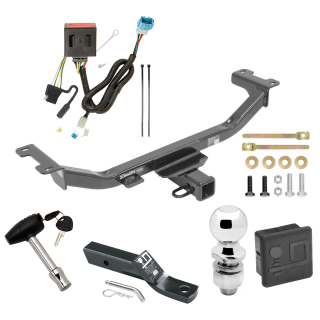 Trailer Tow Hitch For 13-18 Acura RDX Deluxe Package Wiring 2" Ball and Lock