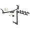 Custom Fit Trailer Hitch 4 Bike Carrier Security J-Pin Rubber Hitch Plug Cover Installation Hardware Installation Instructions 75790 1393100G 63201 7010 Draw-Tite Trailer Tow Hitch 4 Bike Rack 13-16 Ranger tilt away adult or child arms fold down carrier Trailer Tow Hitch w/ 4 Bike Rack For 13-16 Ford Ranger tilt away adult or child arms fold down carrier w/ Lock and Cover