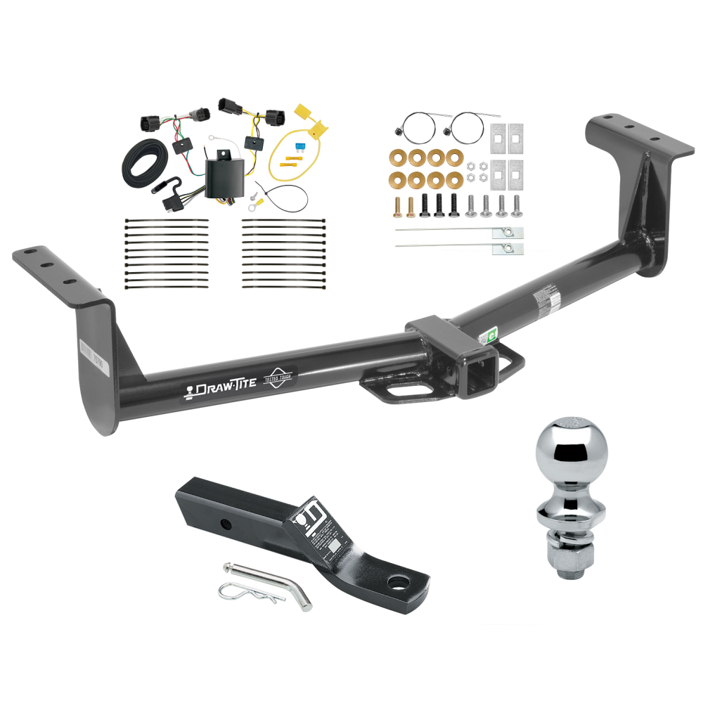 Custom Fit Trailer Hitch Wiring Harness (Plug & Play) 2" Drop Ball-Mount w/ Pin/Clip 1-7/8" Chrome Ball Installation Hardware Installation Instructions 75790 118654 23 63816 Draw-Tite Trailer Tow Hitch 13-16 Ranger Complete Package Wiring a Trailer Tow Hitch For 13-16 Ford Ranger Complete Package w/ Wiring and 1-7/8" Ball