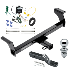 Trailer Tow Hitch For 2013 Isuzu D-Max Complete Package w/ Wiring and 1-7/8" Ball