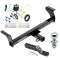 Trailer Tow Hitch For 2013 Isuzu D-Max Complete Package w/ Wiring and 1-7/8" Ball