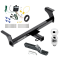 Trailer Tow Hitch For 2013 Isuzu D-Max Complete Package w/ Wiring and 2" Ball