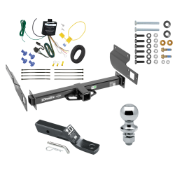 Trailer Tow Hitch For 13-19 Volkswagen Amarok International Only Complete Package w/ Wiring and 1-7/8" Ball