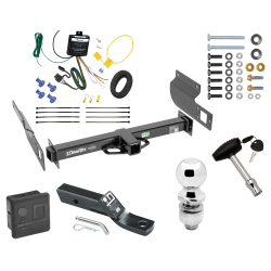 Trailer Tow Hitch For 13-19 Volkswagen Amarok International Only Deluxe Package Wiring 2" Ball and Lock