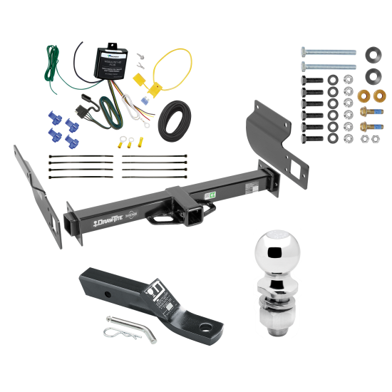 Custom Fit Trailer Hitch Wiring Harness (Requires Splicing) 2" Drop Ball-Mount w/ Pin/Clip 2" Chrome Ball Installation Hardware Installation Instructions 75808 119191 23 63845 Draw-Tite Trailer Tow Hitch 13-19 Volkswagen Amarok International On Trailer Tow Hitch For 13-19 Volkswagen Amarok International Only Complete Package w/ Wiring and 2" Ball