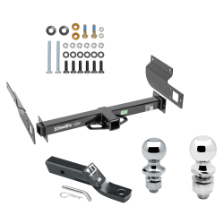 Trailer Tow Hitch For 13-19 Volkswagen Amarok International Only Receiver w/ 1-7/8" and 2" Ball