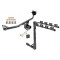 Custom Fit Trailer Hitch 4 Bike Carrier Security J-Pin Rubber Hitch Plug Cover Installation Hardware Installation Instructions 75836 1393100G 63201 7010 Draw-Tite Trailer Tow Hitch 4 Bike Rack 16-21 Hyundai Tucson tilt away adult or child arms fold down c Trailer Tow Hitch w/ 4 Bike Rack For 16-21 Hyundai Tucson tilt away adult or child arms fold down carrier w/ Lock and Cover