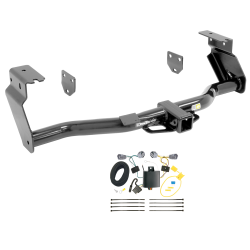 Trailer Tow Hitch For 14-18 Jeep Cherokee Trailhawk w/ Wiring Harness Kit Trailer Tow Hitch For 14-18 Jeep Cherokee Trailhawk w/ Wiring Harness Kit